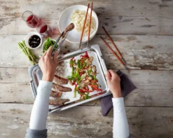 Demeyere Teppanyaki 40850-956-0 Bratpfanne, Edelstahl, Induktionsherd-geeignet -Küchenbedarf Geschäft 3ae981b1e134214f91e26fc41f1aabe3