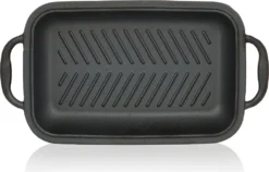 BBQ-Toro Gusseiserner Bräter Mit Deckel 4,5 Liter | 2in1 Gusseisenpfanne + Schmortopf, Gussbräter 11 BBQ-Toro Gusseiserner Bräter Mit Deckel 4,5 Liter | 2in1 Gusseisenpfanne + Schmortopf, Gussbräter -Küchenbedarf Geschäft 3bfb934f117ffadf705144ca420b11db