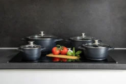 Smile MGK-12 Kochtopf, Geschmiedetes Aluminium, Schwarz -Küchenbedarf Geschäft 3cf49dce9b418d5090daa491ce6e3281