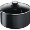 Tefal G2554602, 5 L, Rund, Schwarz, Aluminium, Titan, Keramik, Gas, Halogen, Induktion, Versiegelte Platte -Küchenbedarf Geschäft 3d33cf7c27d4d1cc8d3ca32a3ea57d52