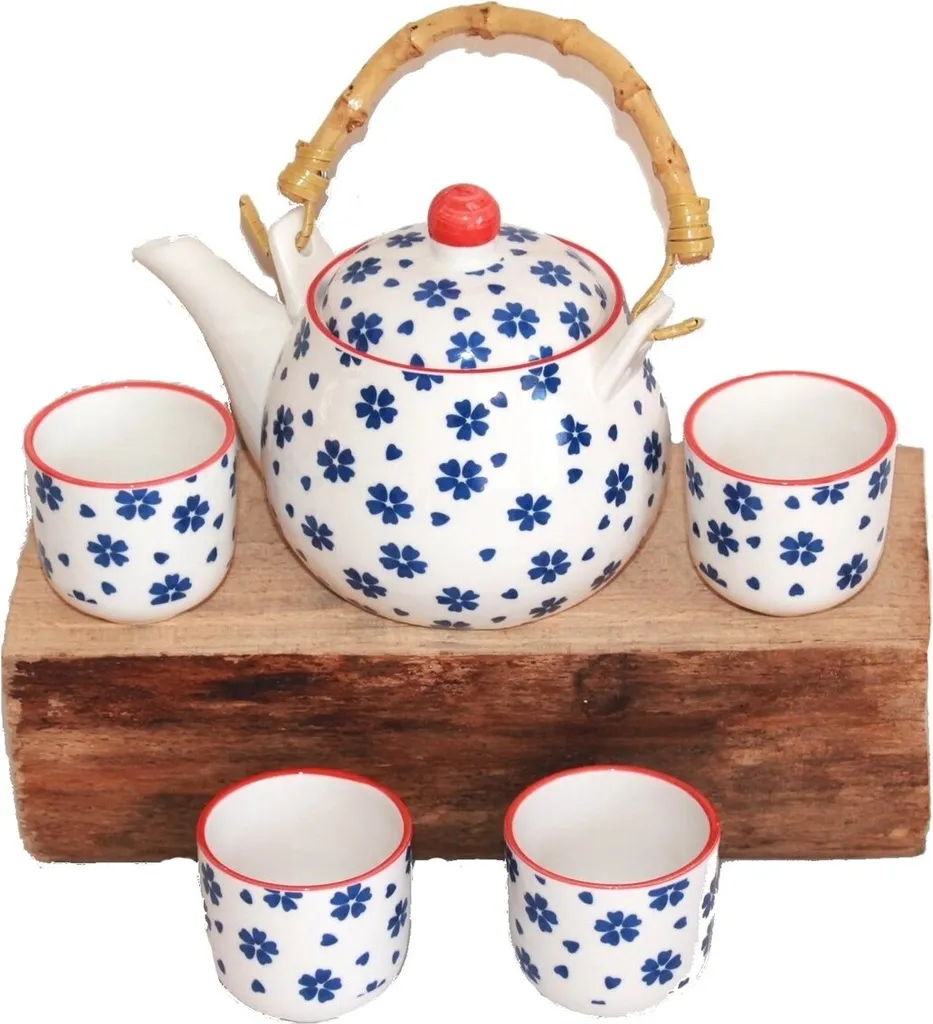 270 Asia Teeset Teeservice Teekanne Tassen 5 Tlg Weiss Blau Blumen Kinder Ruka 2 270 Asia Teeset Teeservice Teekanne Tassen 5 Tlg Weiss Blau Blumen Kinder Ruka