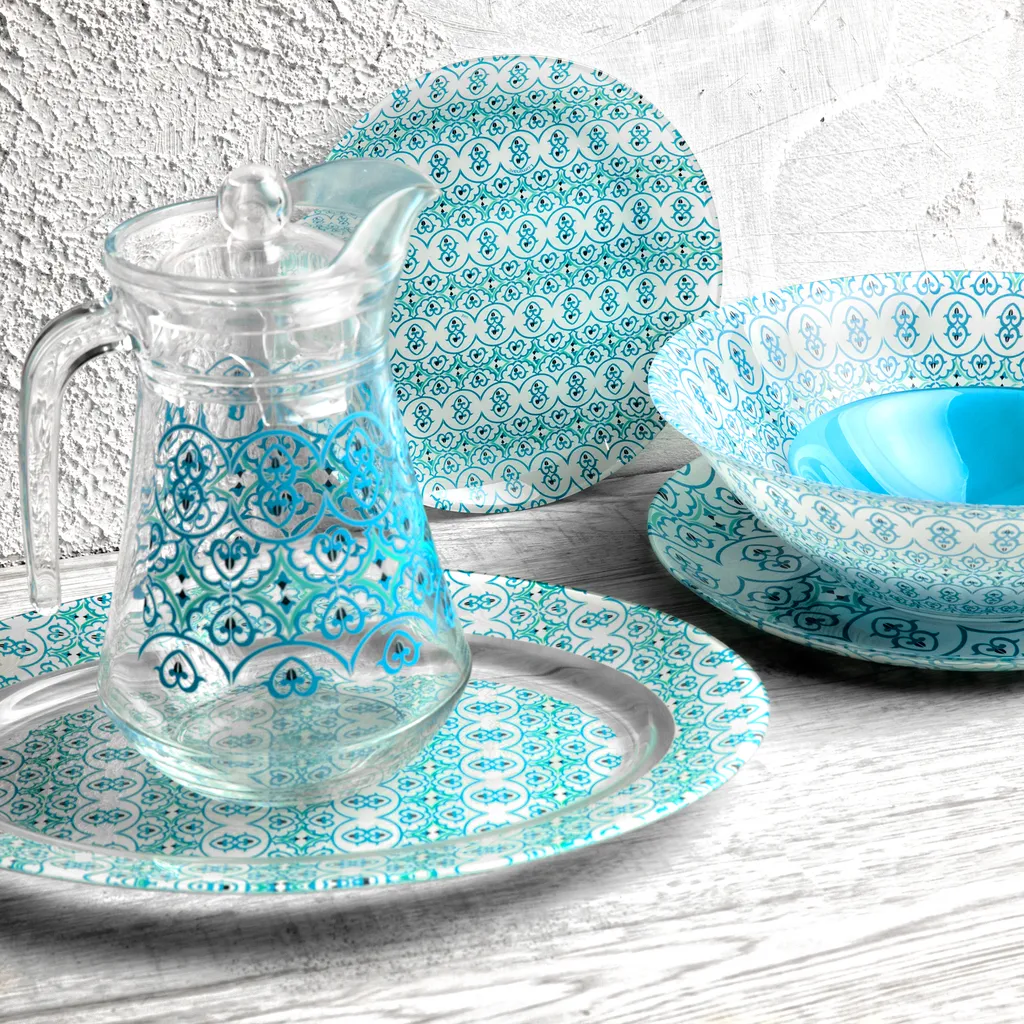 Tafelservice Luminarc Gesichirr Set Essservice 6 Presonen Speiseservice 46 Tlg 11 Tafelservice Luminarc Gesichirr Set Essservice 6 Presonen Speiseservice 46 Tlg – Bild 9