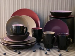 CreaTable 22458 Kombiservice Very Berry Für 4 Personen, Steinzeug, Mehrfarbig (1 Set, 16-teilig) -Küchenbedarf Geschäft 4019b7e1231050f044a4314f097f08b4