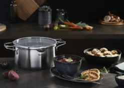 Tefal NORDICA Kochtopf Mit Glas-Siebdeckel Induction °24cm 5L H85224 -Küchenbedarf Geschäft 42375c59c68c7fb6dc888ccb96b923f4