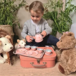 Koffer-Tee-Set Motiv Pilz, Für Kinder -Küchenbedarf Geschäft 42f7c16abea90595b7b81076f38e1e71