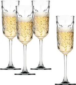 Pasabahce 440356 Timeless Sektglas, Sektkelch, 175ml, Glas, Transparent, 4 Stück -Küchenbedarf Geschäft 43ceb801ad937e6e3ef528ce64ec3b5b