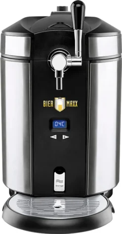Biermaxx 05581 Bierzapfanlage Mit 3x CO2 Kapseln Und Kühlung ; Maße Ca.: 41,5 X 28 X 42 Cm -Küchenbedarf Geschäft 44c64c19bdf63d9a834346da04c83460
