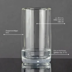 GOURMETmaxx Glas Selbstkühlend - 2er-Set Je 280 Ml 13 GOURMETmaxx Glas Selbstkühlend - 2er-Set Je 280 Ml -Küchenbedarf Geschäft 45ae31862a33d8d912ebae3800e682a8
