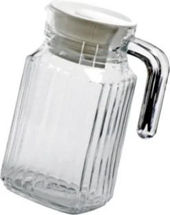 Esmeyer Arcoroc Glaskrug "Quadro" Mit Deckel 0,5 Liter -Küchenbedarf Geschäft 45fc9e9c810f7fcf2f34eb3c63b93c21