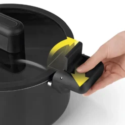 N8WERK Aluguss-Energiespartopf Kochtopf Topf Energiespartopf Aluguss 5,8 L Induktion Deckel Suppentopf Ø 24 Cm -Küchenbedarf Geschäft 460e8fb51c560baf1aace33925af4b4d