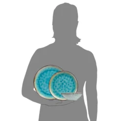 Sänger SÄNGER Steingut Geschirrset Capri, Tafelservice 12 Teilig Für 4 Personen -Küchenbedarf Geschäft 466903b761be2f1ed6a5f3ae9bbcaa11