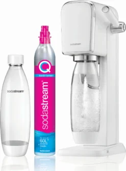 SodaStream Wassermacher Terra Weiß + 1 Flasche