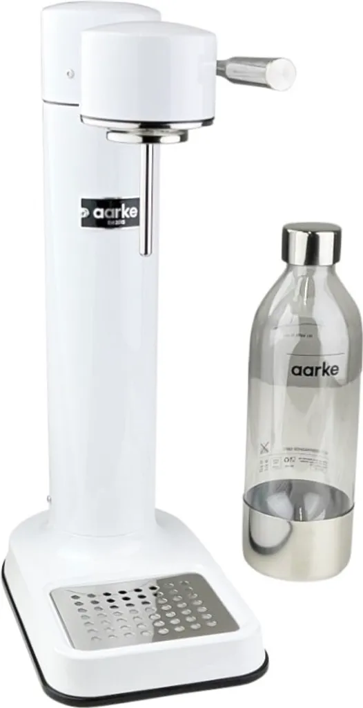 AARKE Wassersprudler Carbonator 3 White Weiss Mit PET Flasche Edelstahlgehäuse 6 AARKE Wassersprudler Carbonator 3 White Weiss Mit PET Flasche Edelstahlgehäuse – Bild 4