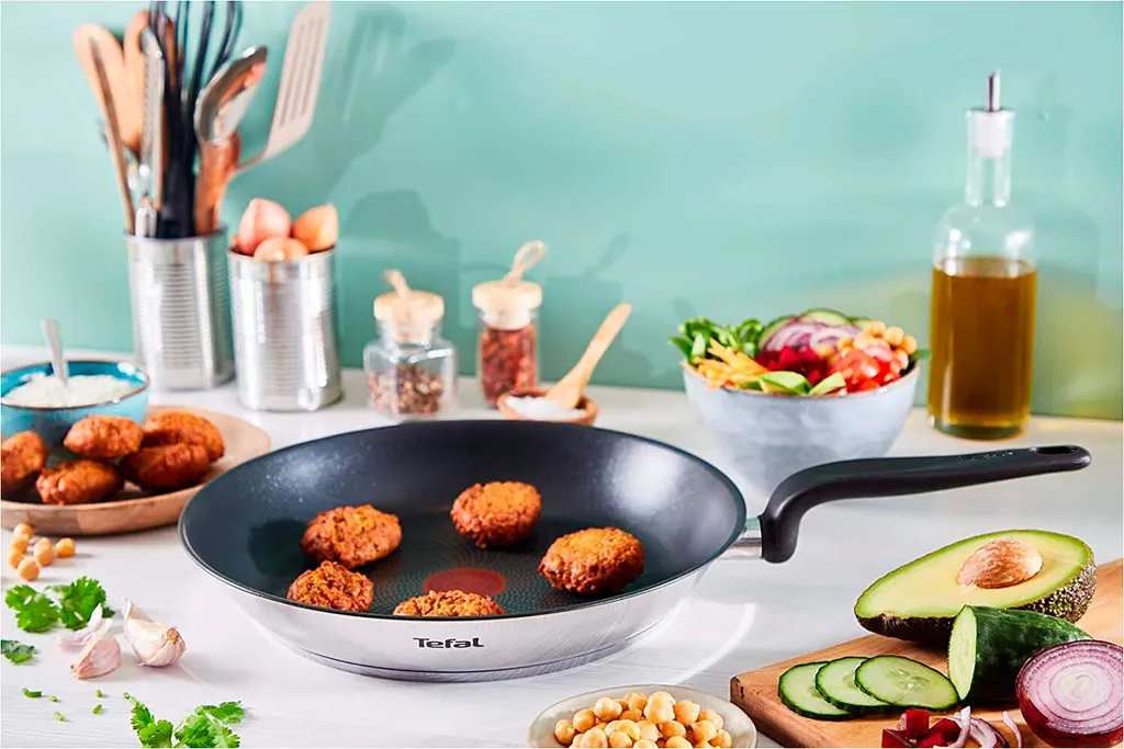 TEFAL E3090604 PRIMÄRE Edelstahlpfanne Mit Antihaftbeschichtung 28 Cm Induktionskompatibel 4 TEFAL E3090604 PRIMÄRE Edelstahlpfanne Mit Antihaftbeschichtung 28 Cm Induktionskompatibel – Bild 2