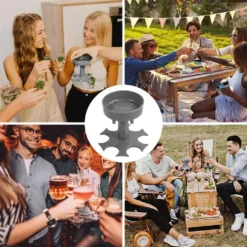 Schnapsglasspender, Schnapsglas-Spender, Shot Glas Dispenser Für Flüssigkeit/Getränke/Cocktail/Bier, Spirituosen Spender Für Cocktail-Party Barparty, Freunde Versammeln Sich -Küchenbedarf Geschäft 494c474190387a595a76141381b6e119