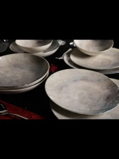 Hermia Concept, Erika,(24 Stücke), Abendessen , Mehrfarbig, 100% Porzellan 28 Hermia Concept, Erika,(24 Stücke), Abendessen , Mehrfarbig, 100% Porzellan -Küchenbedarf Geschäft 49549b03cf38cf6a3edaf6ebb683543f