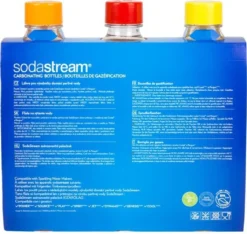 Sodastream 3000036 Plastikflaschen, 1 L, Gelb, Rot, Orange, 3 Stück 18 Sodastream 3000036 Plastikflaschen, 1 L, Gelb, Rot, Orange, 3 Stück -Küchenbedarf Geschäft 4a166db84ad14eed533d7f39e469fe71