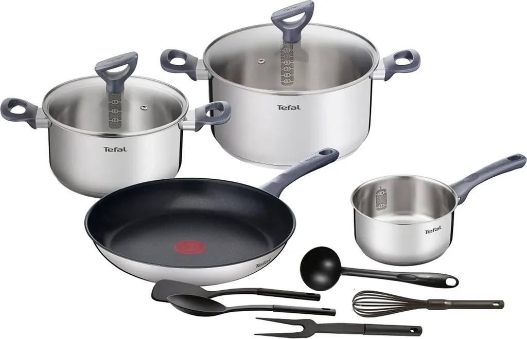 Tefal G713SB Daily Cook Set - Koch-Set - Schwarz/silber 4 Tefal G713SB Daily Cook Set - Koch-Set - Schwarz/silber – Bild 2