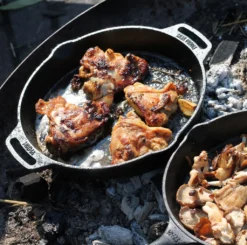 Valhal Outdoor - Bratpfanne 30 Cm - Gusseisen - Feuerstelle Garten - Cm - Schwarz -Küchenbedarf Geschäft 4d1f9605351d8d046bced9bb19fcdce4