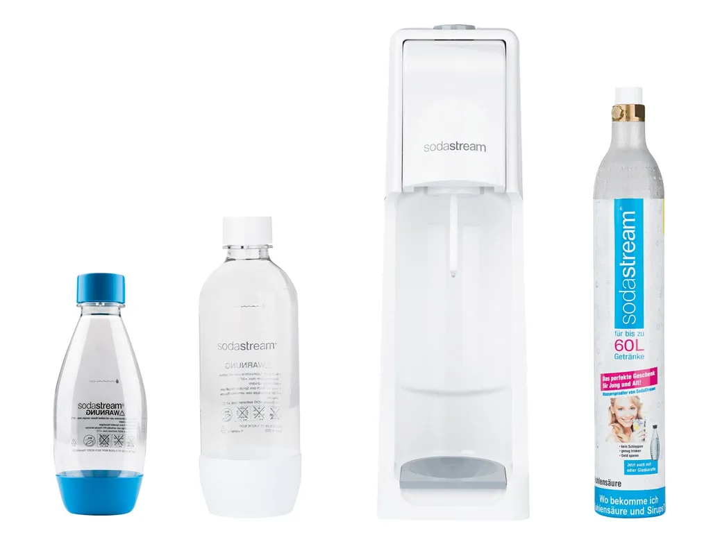 Sodastream Wassersprudler Inkl. 2 Flaschen 12 Sodastream Wassersprudler Inkl. 2 Flaschen – Bild 10