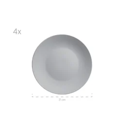Mäser 931914 Kombiservice Pastell Selection Für 4 Personen, Steinzeug, Grau (1 Set, 16-teilig) -Küchenbedarf Geschäft 4efb084554bd3cb06b8c5d5b914ffe3c