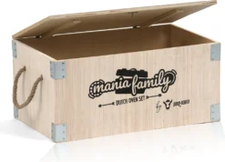 BBQ-Toro 19-teiliges Dutch Oven Set In Holzkiste | Mit Dutch Oven Feuertopf Und Mehr | Preseasoned -Küchenbedarf Geschäft 4f7a5593674cb93ba4eceb8bba2014f1