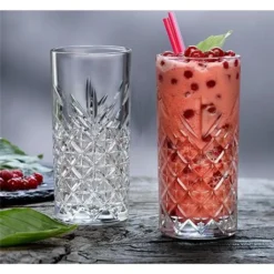 Pasabahce Timeless 520205 Longdrink Glas Wassergläser Kristall Design 4´er Set Transparent 365 Ml -Küchenbedarf Geschäft 54c6717cf28ca1c13dcf3b9e457c65ca