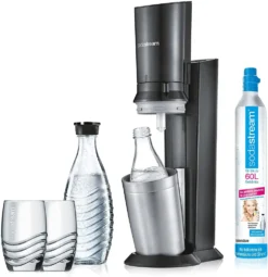 Sodastream Sodagerät Crystal 2.0 Superpack -Küchenbedarf Geschäft 5558667eebb236c6599cde72d90db1c4