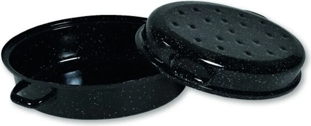 Krüger Gänsebräter Oval Aus Stahlemaille Fassung 10.2 Liter 42cm 8 Krüger Gänsebräter Oval Aus Stahlemaille Fassung 10.2 Liter 42cm – Bild 6