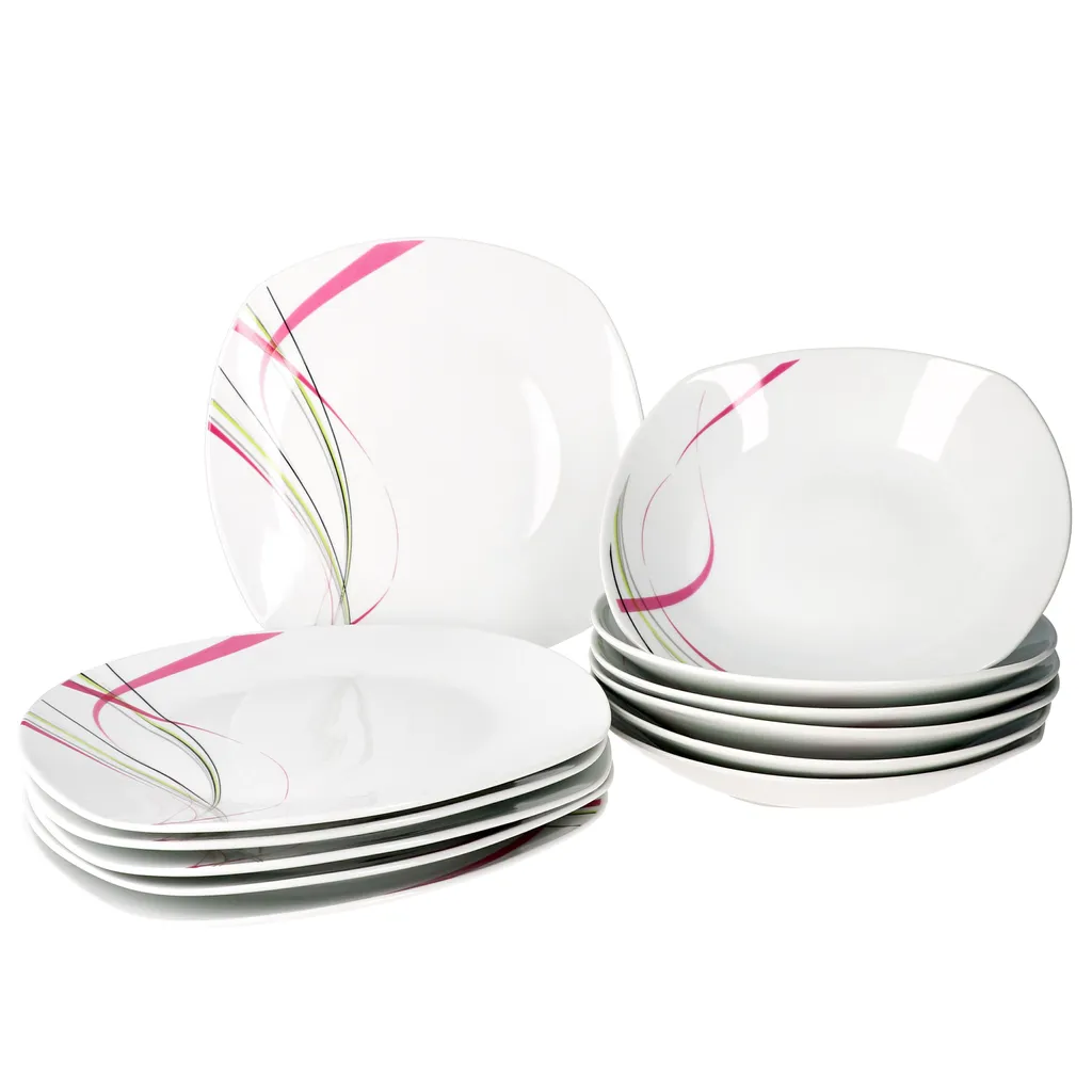 Van Well 12tlg. Tafelservice "Fashion" 3 Van Well 12tlg. Tafelservice "Fashion"