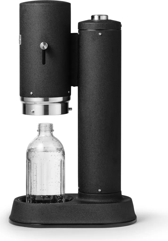 AARKE Wassersprudler Carbonator Pro Mattte Black Schwarz Glasflasche Edelstahl 4 AARKE Wassersprudler Carbonator Pro Mattte Black Schwarz Glasflasche Edelstahl – Bild 2