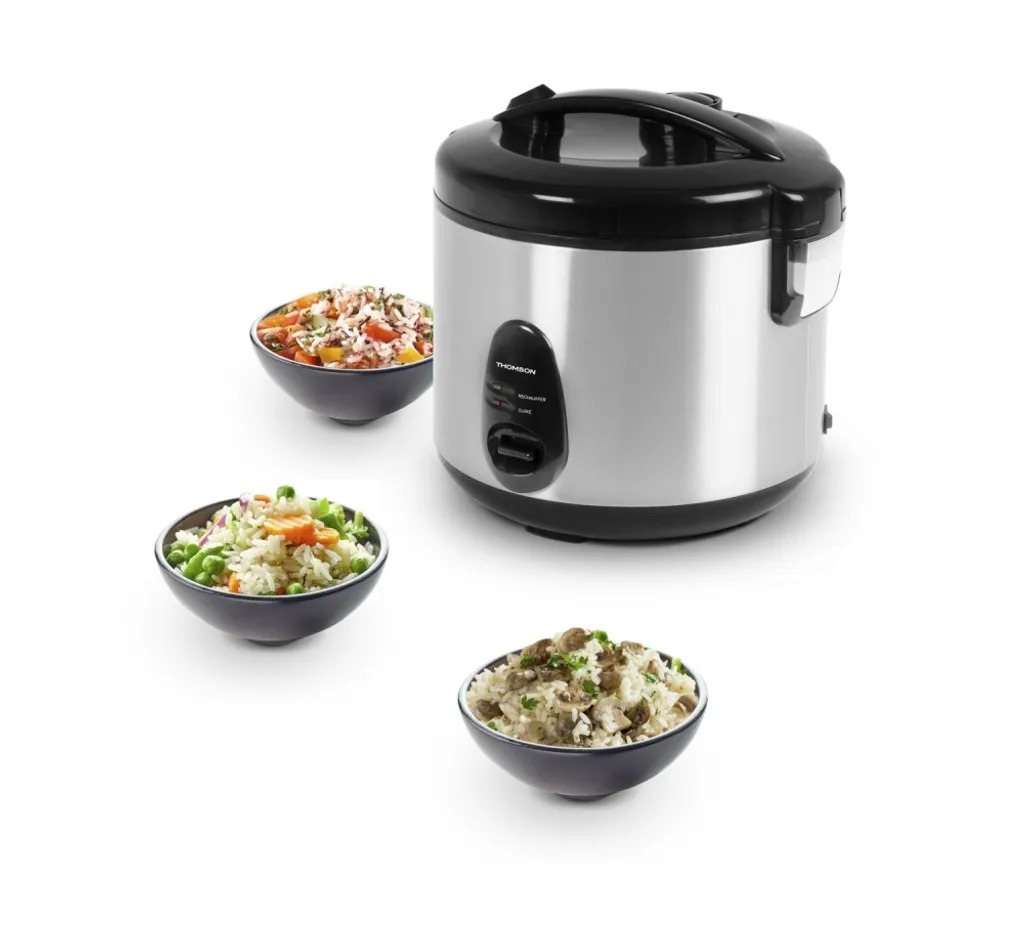 THOMSON THRC918X - Reiskocher - Silber/schwarz 10 THOMSON THRC918X - Reiskocher - Silber/schwarz – Bild 8