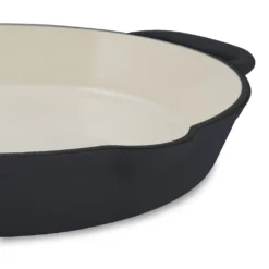 Mahlzeit Gusseisen Bratpfanne | Ø 29 Cm | Blue Berry | Zwei Griffe, Zwei Ausgießer, Emailliert -Küchenbedarf Geschäft 66a122e2d4a12289b3c60667bdc4d236