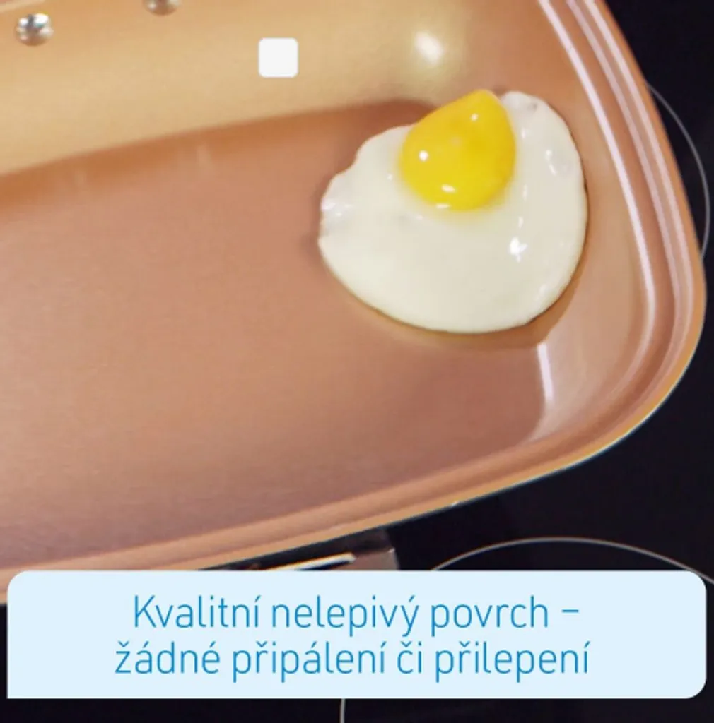 MediaShop Livington 2in1 Wendepfanne 'Black Doubletta Basic' 5 MediaShop Livington 2in1 Wendepfanne 'Black Doubletta Basic' – Bild 3