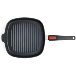 WOLL 'Diamond LITE Induktion Steakpfanne Viereckig, AS 28x28cm, H 4cm Mit Rillen -Küchenbedarf Geschäft 674cd7a39fd7359c615a01d6ce6c6746