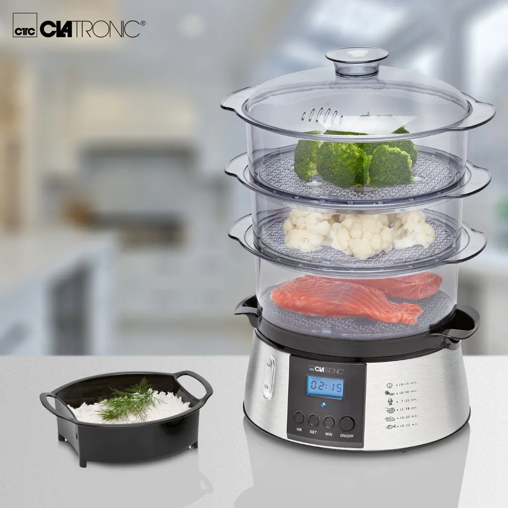 Clatronic Dampfgarer 800 W DG 3547 8 Clatronic Dampfgarer 800 W DG 3547 – Bild 6