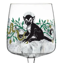 Ritzenhoff Gin Ginglas Mit Stiel Affe By Karin Rytter 2020 -Küchenbedarf Geschäft 685e910a2df294b2dff68de9488c443b