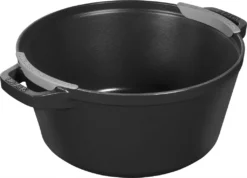 TOPFSET Gusseisen X2 Töpfe Mit Deckel Und Pfanne Schwarz Staub Cast Iron -Küchenbedarf Geschäft 6adf375e3f68da57acb08cf036065b23