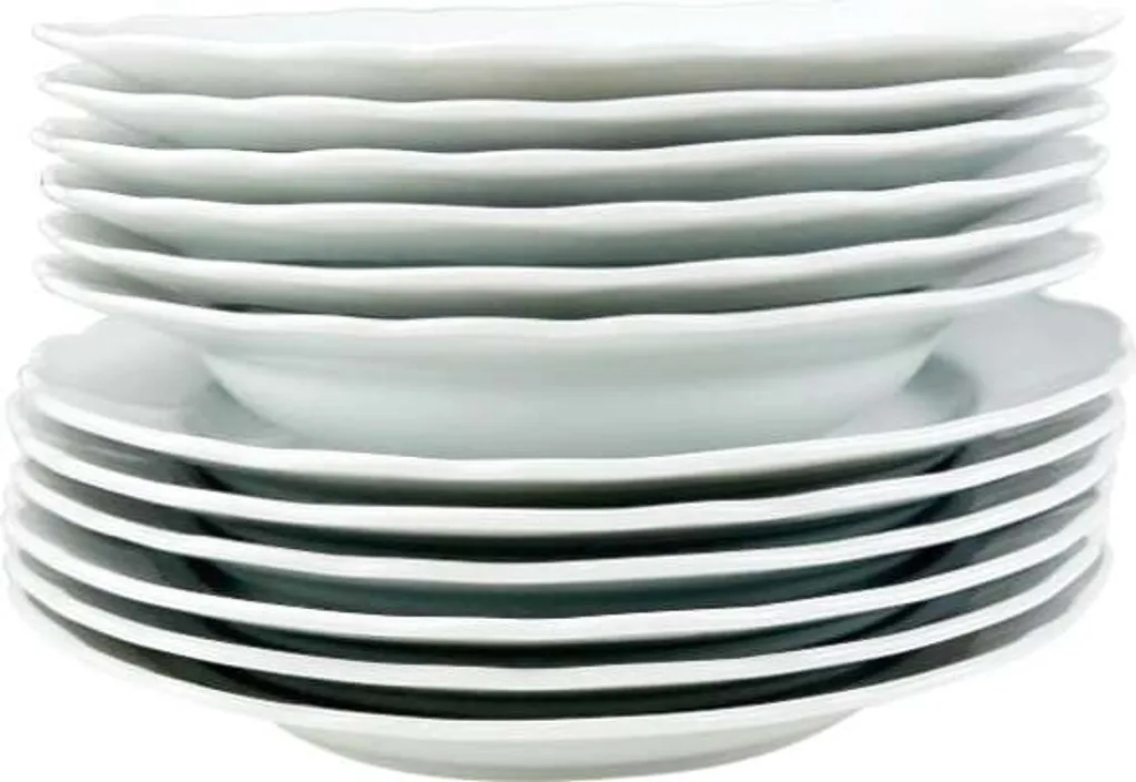 Hutschenreuther Maria Theresia Weiss Tafelset Essservice 12-tlg., 02013-800001-18339 8 Hutschenreuther Maria Theresia Weiss Tafelset Essservice 12-tlg., 02013-800001-18339 – Bild 6