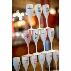 Koziol 3923638, Champagnerflöte, 100 Ml, Glas, Pink, 191 Mm, 68 Mm -Küchenbedarf Geschäft 70384b94ec02610f4f04644a8506581b