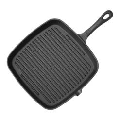 Grillpfanne Gusseisen Steakpfanne Bratpfanne Riffelboden Induktion 24 X 24 Grill -Küchenbedarf Geschäft 70564983d9f434ac3a5128bf64570a47