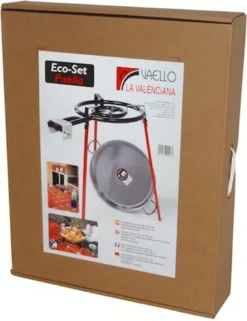 'Vaello' Set: Gasbrenner 40cm, Ständer & Paellapfanne, Welcher Gasanschluß ?:Deutsch (DE / AT) -Küchenbedarf Geschäft 71b24eaddcfbea1571fac6c374b3be65