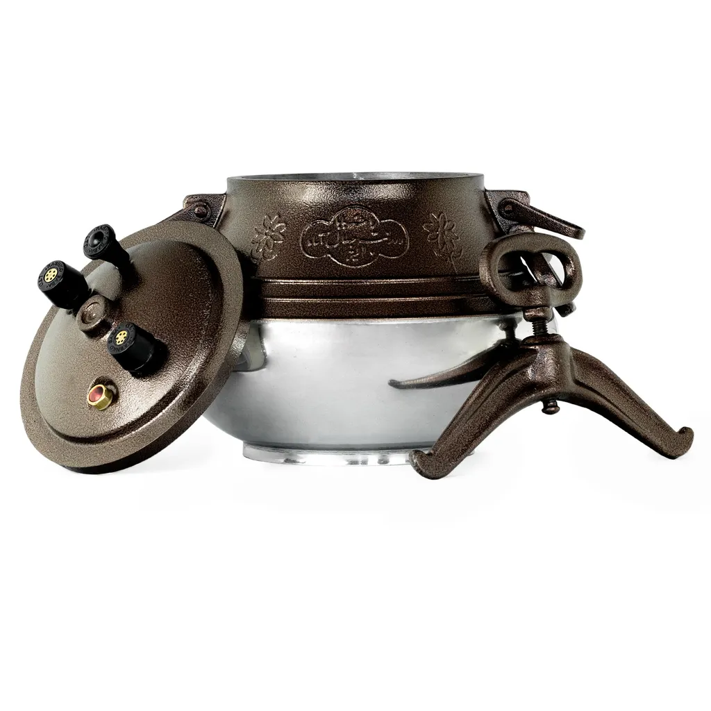 5 L (4,6L) Afghanischer Kazan Kasan Schnellkochtopf Dampftopf Dampfgarer Gartopf 4 5 L (4,6L) Afghanischer Kazan Kasan Schnellkochtopf Dampftopf Dampfgarer Gartopf – Bild 2