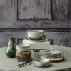 Hermia Concept, Erika,(24 Stücke), Abendessen , Mehrfarbig, 100% Porzellan 20 Hermia Concept, Erika,(24 Stücke), Abendessen , Mehrfarbig, 100% Porzellan -Küchenbedarf Geschäft 72dfe1300c1422eb98c1f25bef9bed5c