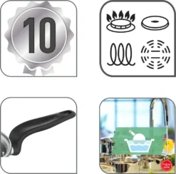 TEFAL E3090604 PRIMÄRE Edelstahlpfanne Mit Antihaftbeschichtung 28 Cm Induktionskompatibel 26 TEFAL E3090604 PRIMÄRE Edelstahlpfanne Mit Antihaftbeschichtung 28 Cm Induktionskompatibel -Küchenbedarf Geschäft 737645a7f358cc2196644de767936c18