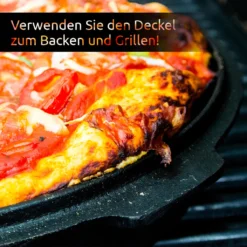 Dutch Oven 9L IRONO - Guseissen Topf - Dutch Oven Set - Feuertopf - 9 Liter - Mit Pfannendeckel, Transport- Und Schutztasche, Deckelheber Und Gebrauchsanweisung 15 Dutch Oven 9L IRONO - Guseissen Topf - Dutch Oven Set - Feuertopf - 9 Liter - Mit Pfannendeckel, Transport- Und Schutztasche, Deckelheber Und Gebrauchsanweisung -Küchenbedarf Geschäft 73fd840f71a3c0b43210f2ecd187dfc6