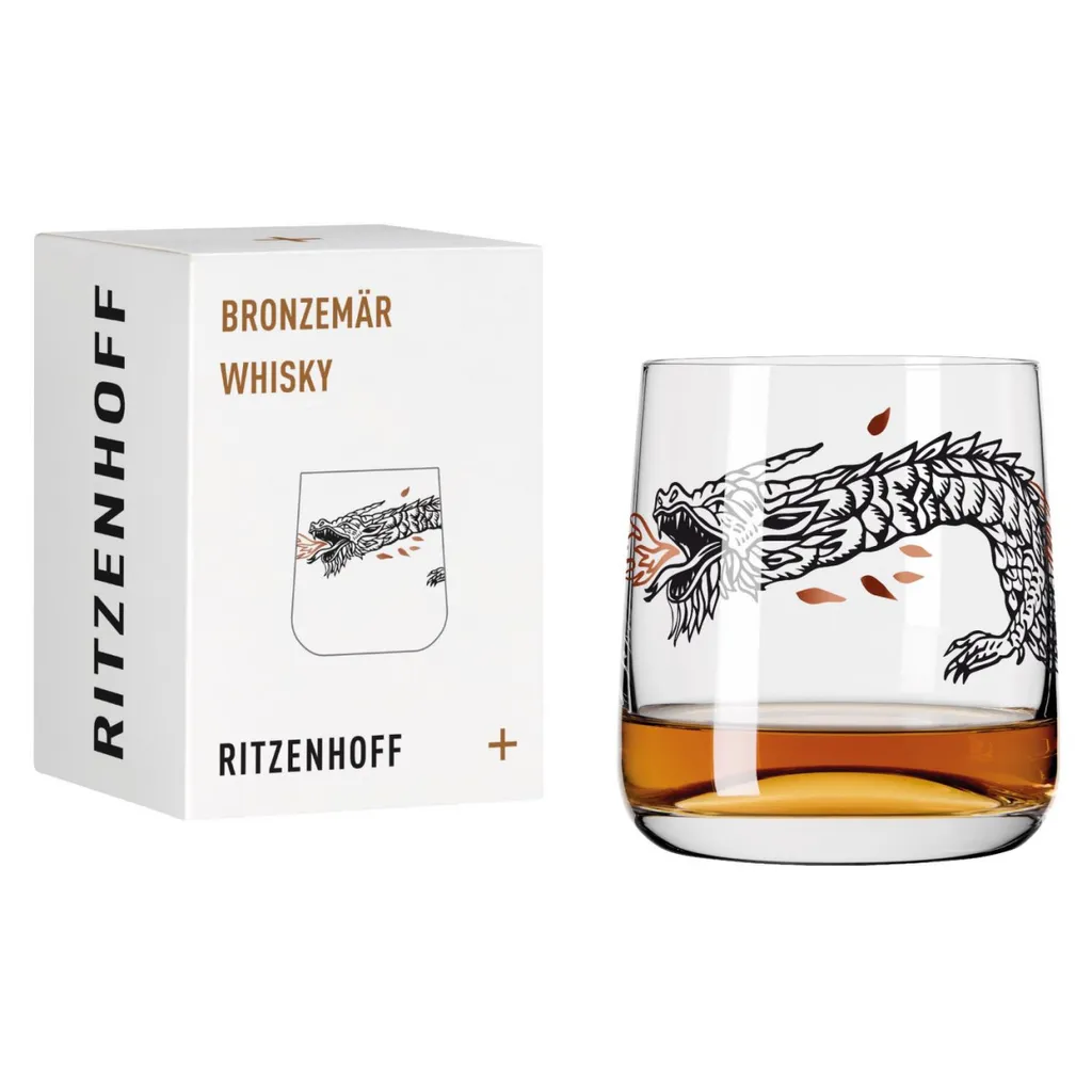 Ritzenhoff Whiskyglas Bronzemär 5 Mit Drachenmotiv By Olaf Hajek 2020 WA 3 Ritzenhoff Whiskyglas Bronzemär 5 Mit Drachenmotiv By Olaf Hajek 2020 WA