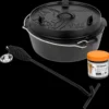 Petromax Feuertopf Dutch Oven Set Pflegepaste Deckelheber FT6 Planer Boden -Küchenbedarf Geschäft 75e2f3d5ff1309cf08d5abdd19cc7799
