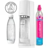 SODASTREAM TERRABILV - Weiße TERRA-Maschine Pack 2 LV-Flaschen + 1 CQC-Austauschzylinder -Küchenbedarf Geschäft 75ecee366d458a1f952e279fff2be4d4