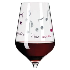 Herzkristall Rotweinglas #3 Von Angela Schiewer -Küchenbedarf Geschäft 770d3454834e39c759f2fa0fa023272c